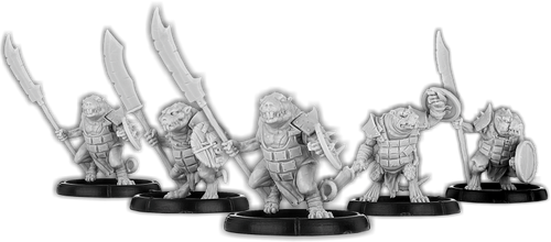 Stub-Claw's Burrow, Runt-Vras Unit (5x warriors)