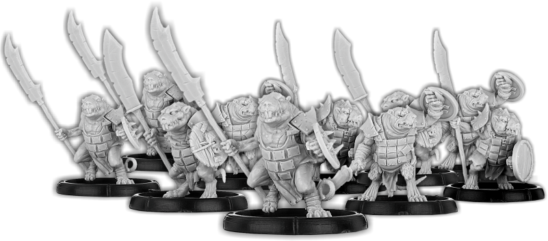 Stub-Claw's Burrow, Runt-Vras Unit (20x warriors)