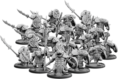 No-Claw's Burrow, Spear-Vras Unit (20x warriors w cmd)