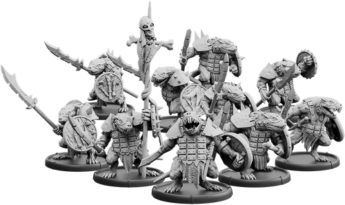 No-Claw's Burrow, Spear-Vras Unit (10x warriors w cmd)