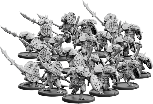 No-Claw's Burrow, Spear-Vras Unit (20x warriors)