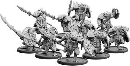 No-Claw's Burrow, Spear-Vras Unit (10x warriors)