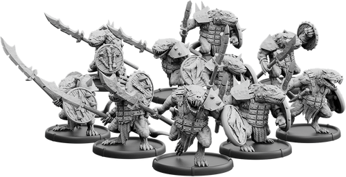 No-Claw's Burrow, Spear-Vras Unit (10x warriors)
