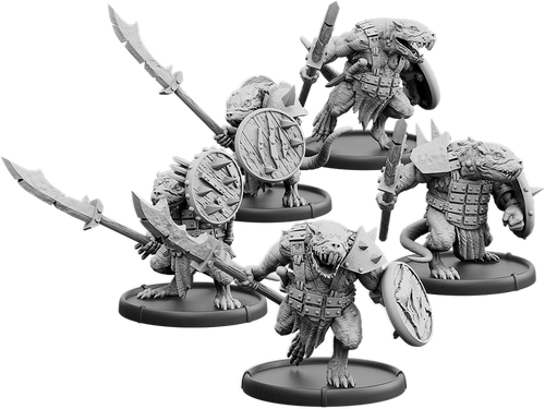 No-Claw's Burrow, Spear-Vras Unit (5x warriors)