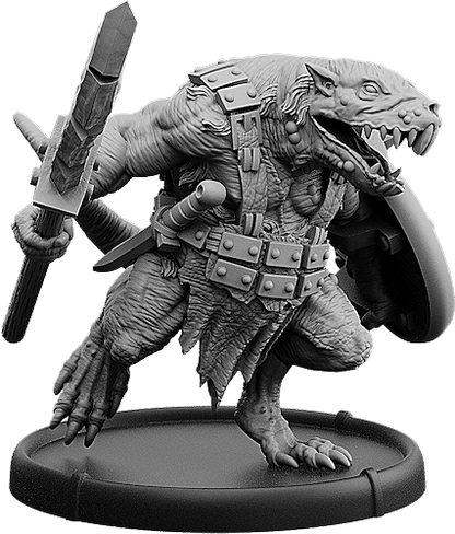Sharp-Fang, Spear-Vras Warrior