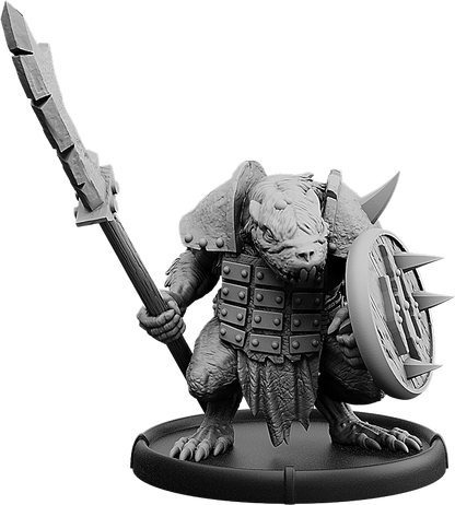 Scar-Belly, Spear-Vras Warrior