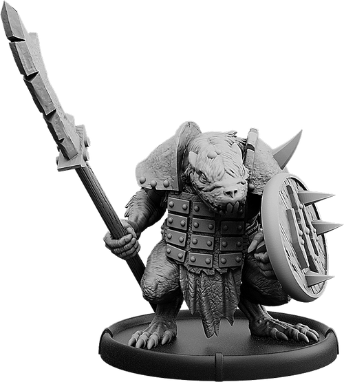 Scar-Belly, Spear-Vras Warrior