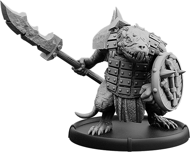 Fat-Tail, Spear-Vras Warrior