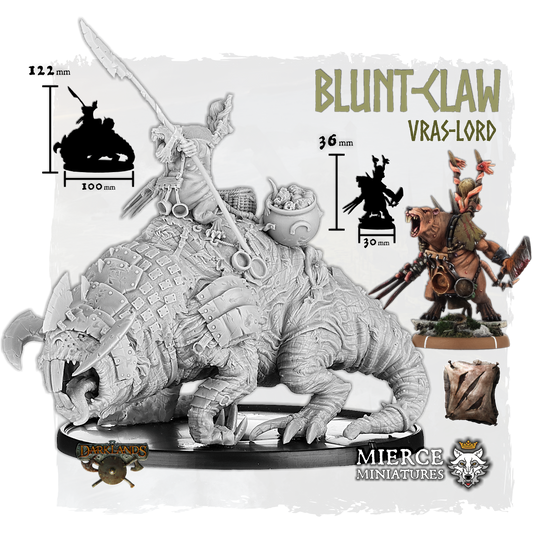 Blunt-Claw, Vras-Lord on Foot and on Goz-Horror