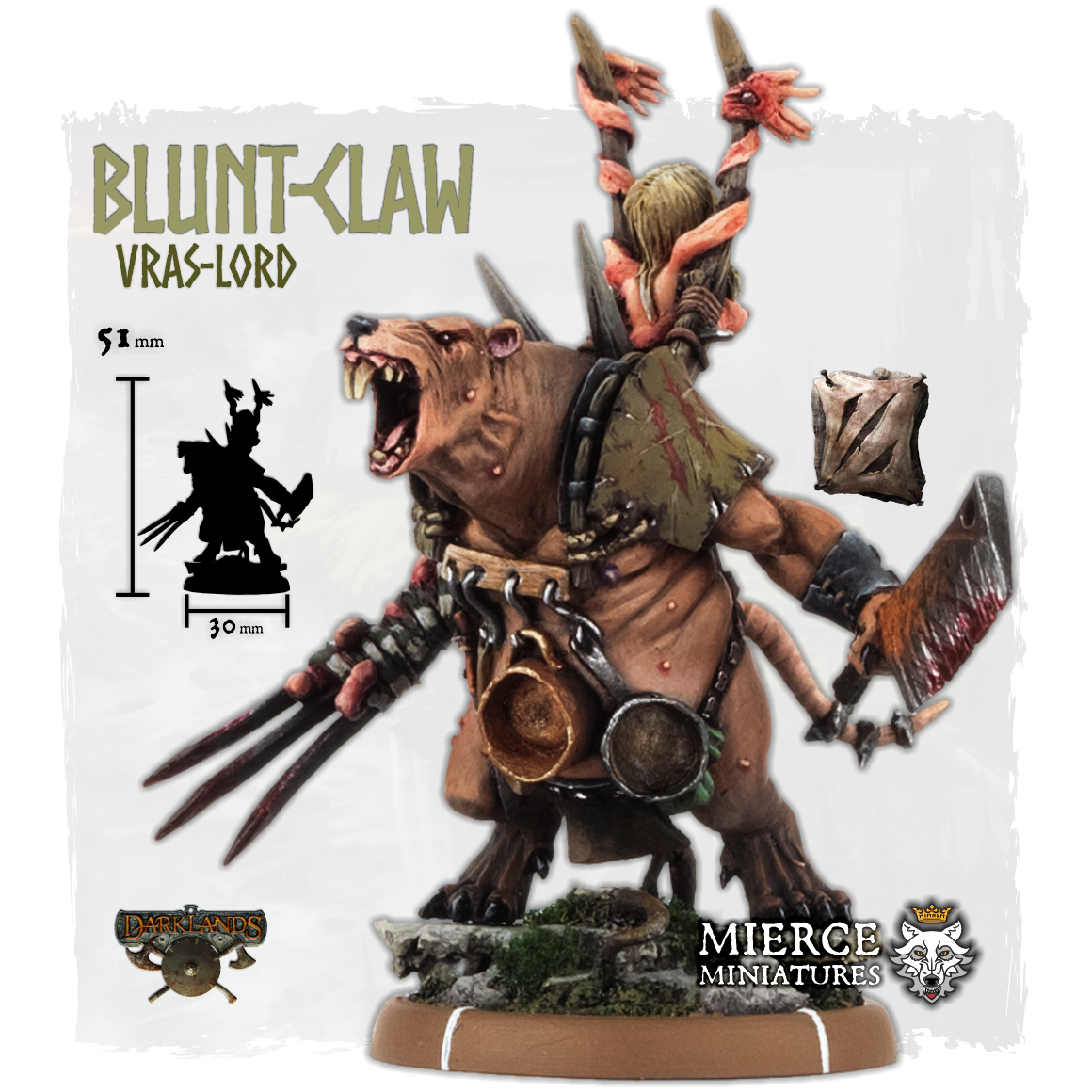 Blunt-Claw, Vras-Lord on Foot