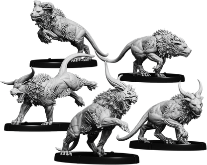 Hounds of Carn Dhu, Drune-Hound Unit (5x warriors)