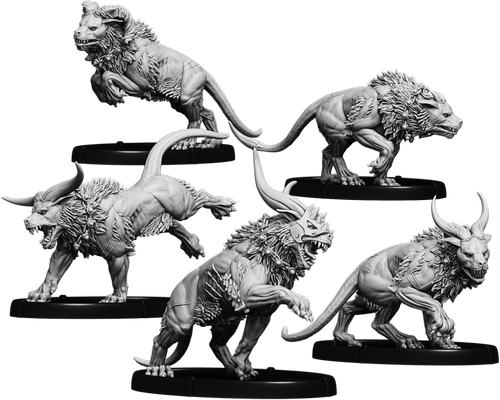 Hounds of Carn Dhu, Drune-Hound Unit (5x warriors)