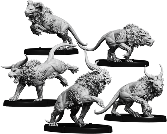 Hounds of Carn Dhu, Drune-Hound Unit (5x warriors)