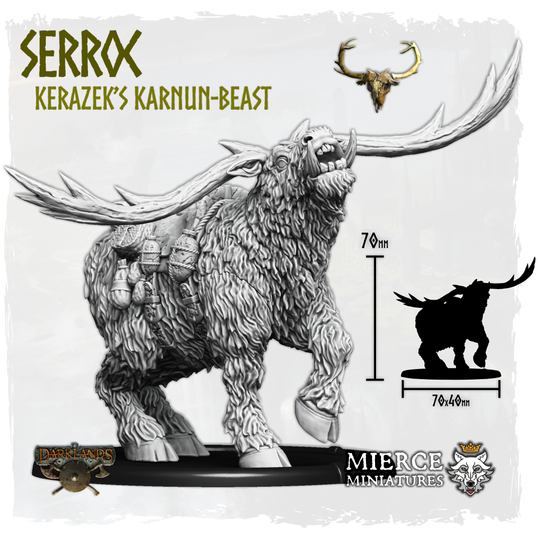 Serroc, Kerazek's Karnun-Beast