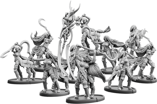 Dahut's Destroyers, Sickle-Morvargh Unit (10x warriors w cmd)