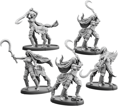 Dahut's Destroyers, Sickle-Morvargh Unit (5x warriors)