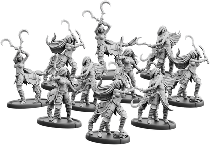 Dahut's Sickles, Sickles-Morvargh Unit (10x warriors)