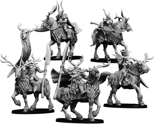 Riders of Carn Maen, Margh-Drune Unit (5x warriors w cmd)