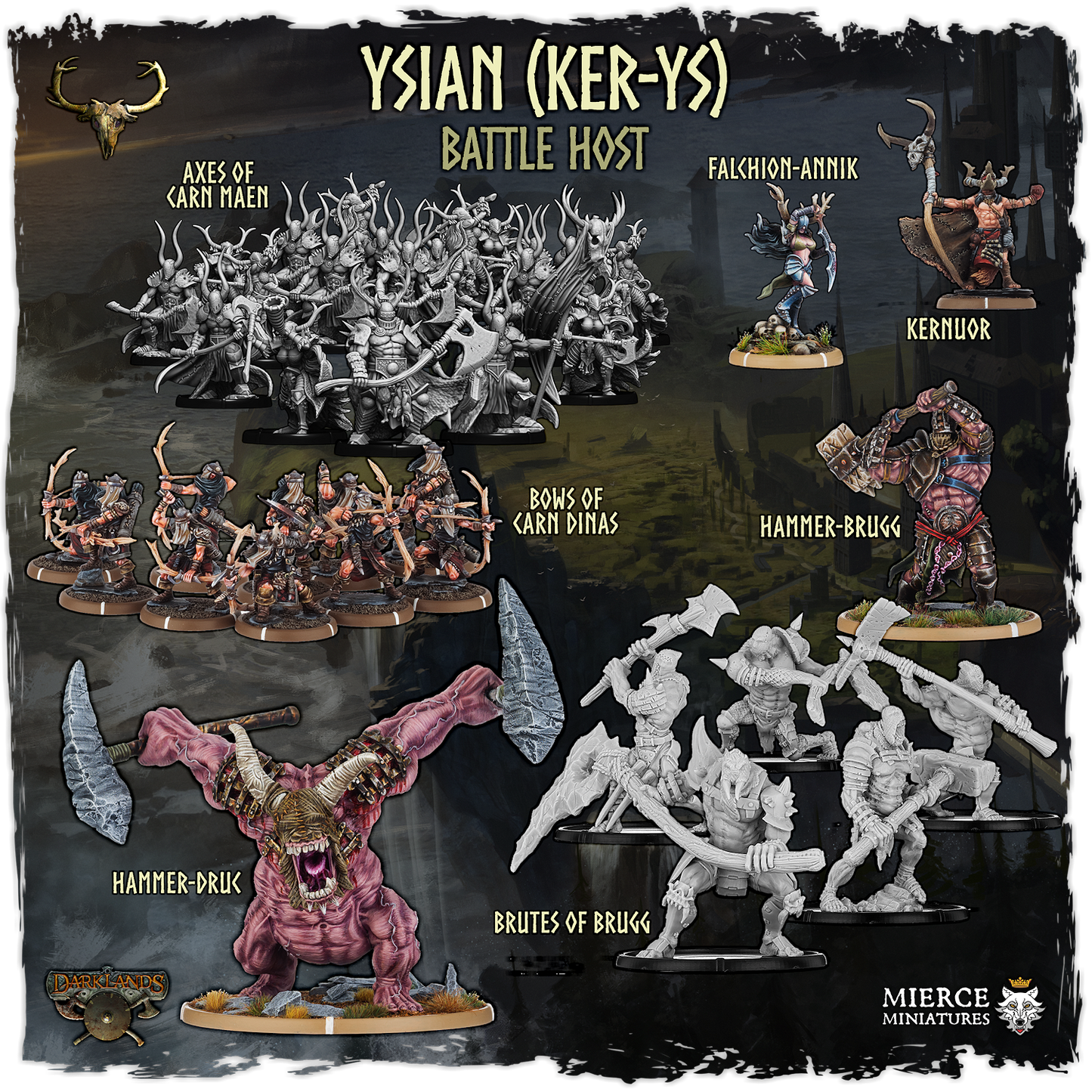 Ysian (Ker-Ys) Ax-Drune Battle Host