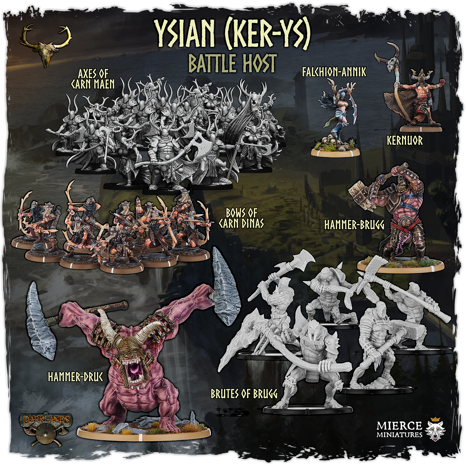 Ysian (Ker-Ys) Ax-Drune Battle Host