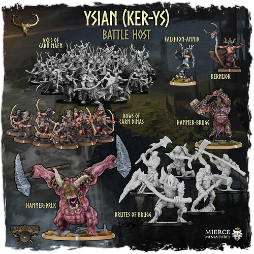 Ysian (Ker-Ys) Ax-Drune Battle Host