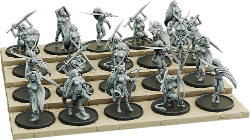 Euryalia's Slayers, Falchion-Melusine Unit (20x warriors w cmd)