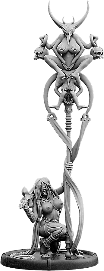 Tecass, Falchion-Melusine Gigh
