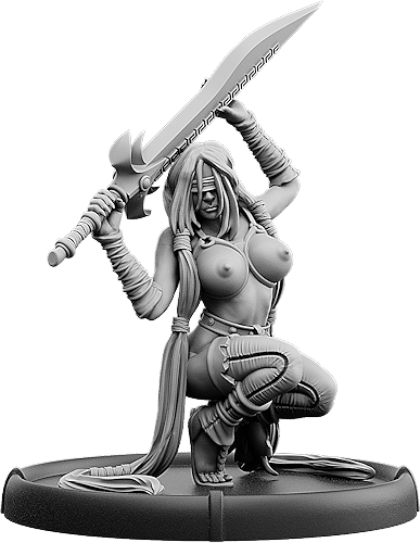 Cassa, Falchion-Melusine Warrior