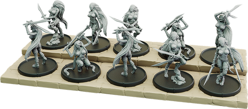 Euryalia's Blades, Falchions-Melusine Unit (10x warriors)