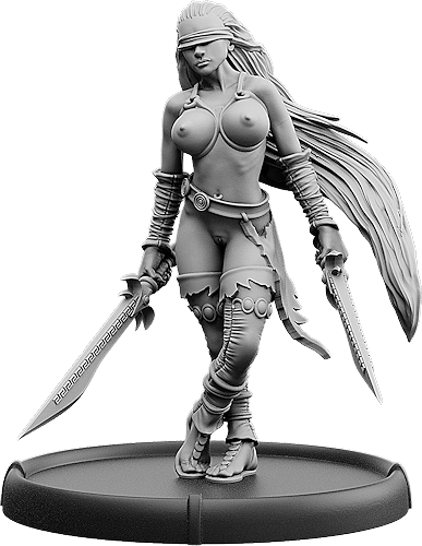 Ylynna, Falchions-Melusine Warrior