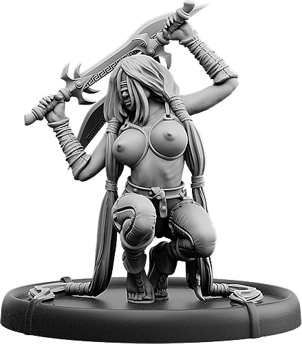 Cassanna, Falchions-Melusine Warrior