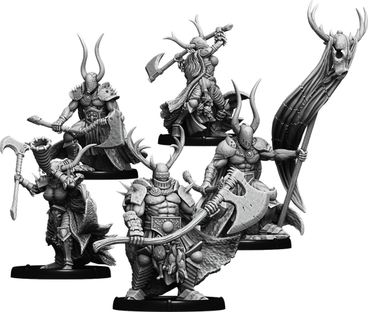 Axes of Carn Maen, Ax-Drune Unit (5x warriors w cmd)