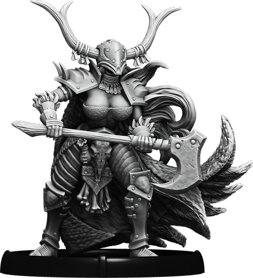 Izolda of Carn Maen, Ax-Drune