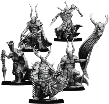 Chains of Carn Maen, Chain-Drune Unit (5x warriors w cmd)
