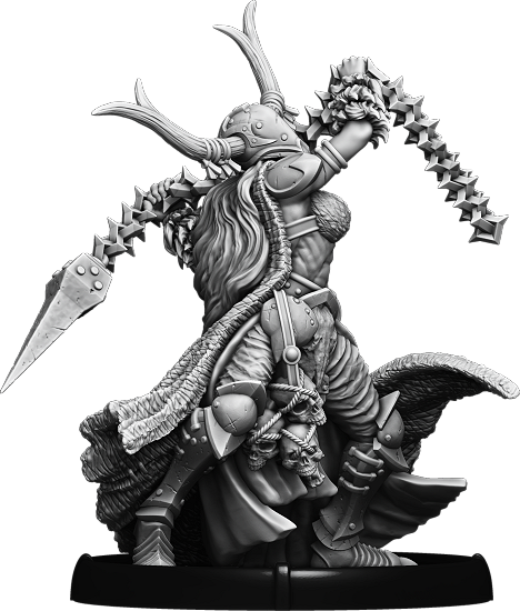 Polwen of Carn Maen, Chain-Drune