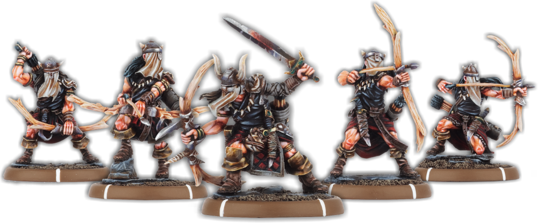 Bows of Carn Dinas, Bow-Drune Unit (5x warriors w cmd)