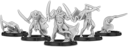 Shadows of Carn Bran, Shadow-Drune Unit (5x warriors w cmd)