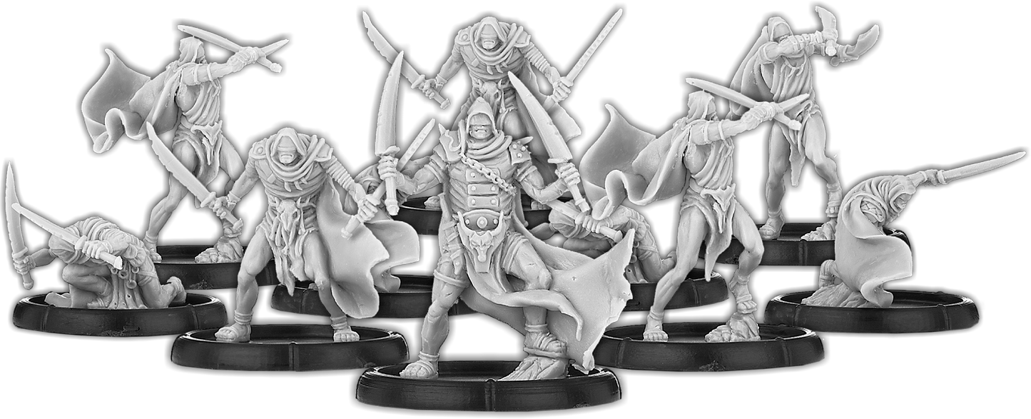 Shadows of Carn Bran, Shadow-Drune Unit (10x warriors w cmd)