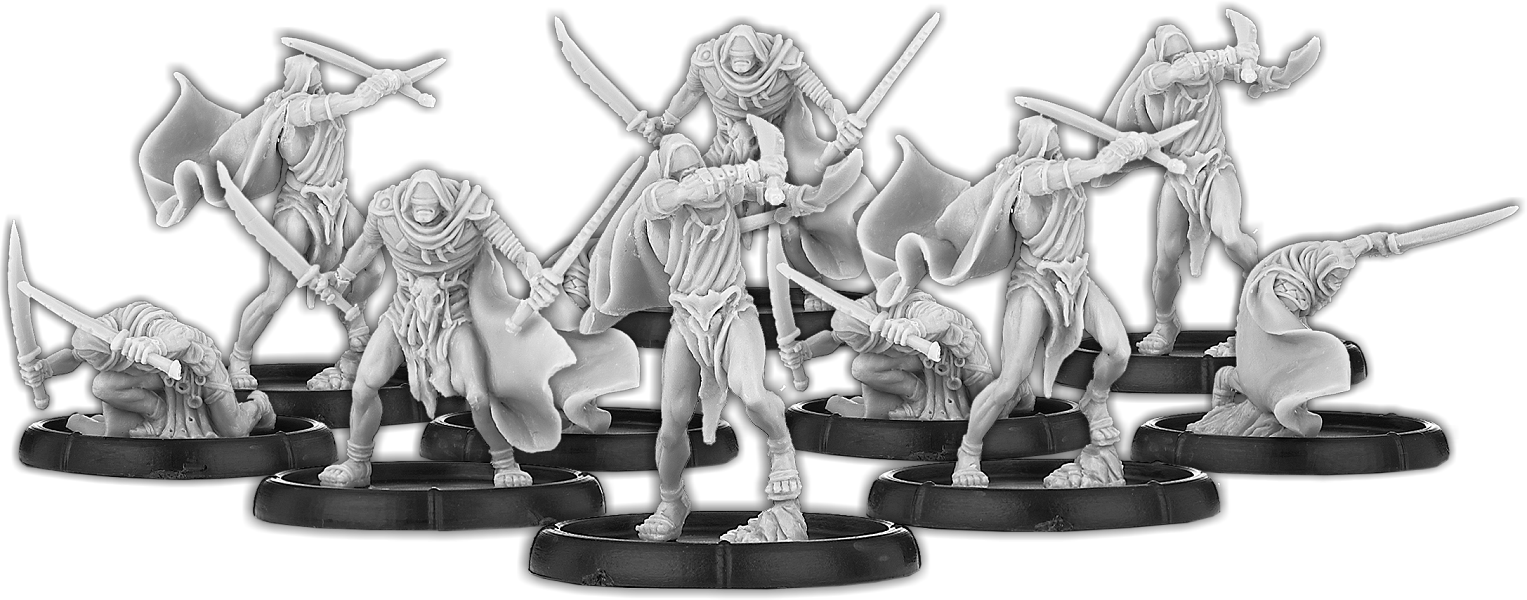 Shadows of Carn Bran, Shadow-Drune Unit (10x warriors)