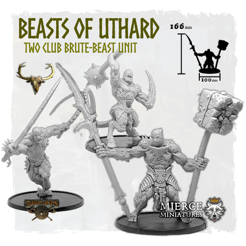 Beasts of Uthard, Two Club Brute-Beast Unit
