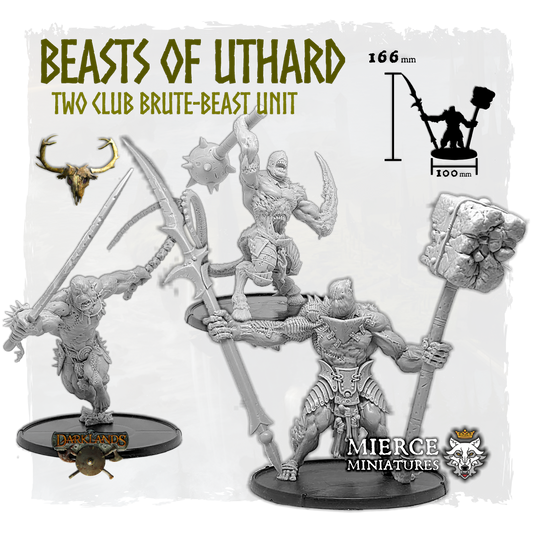 Beasts of Uthard, Two Club Brute-Beast Unit