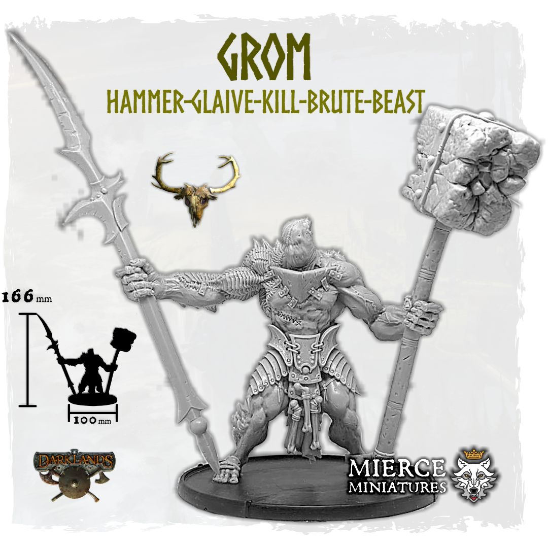 Grom, Hammer-Glaive-Kill-Brute-Beast