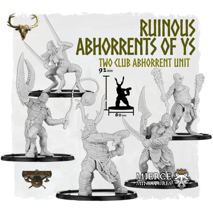 Ruinous Abhorrents of Ys, Two Club Abhorrent Unit