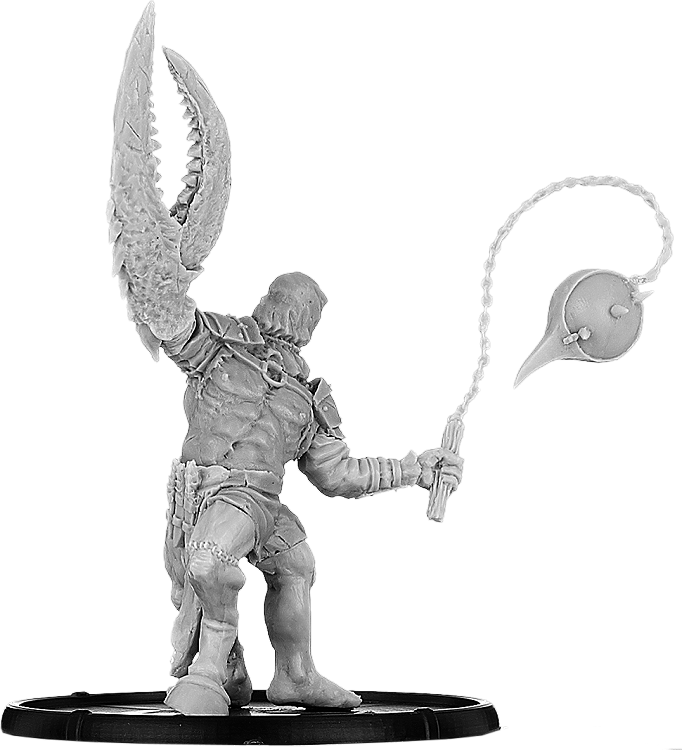 Rulguss, Claw-Abhorrent with Two Clubs