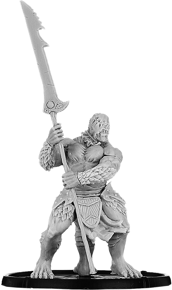 Zunuz, Scale-Abhorrent with Great Club