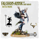 Falchion-Annik of Carn Wrach, Battle-Drune on Foot
