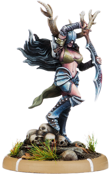 Falchion-Annik of Carn Wrach, Battle-Drune on Foot