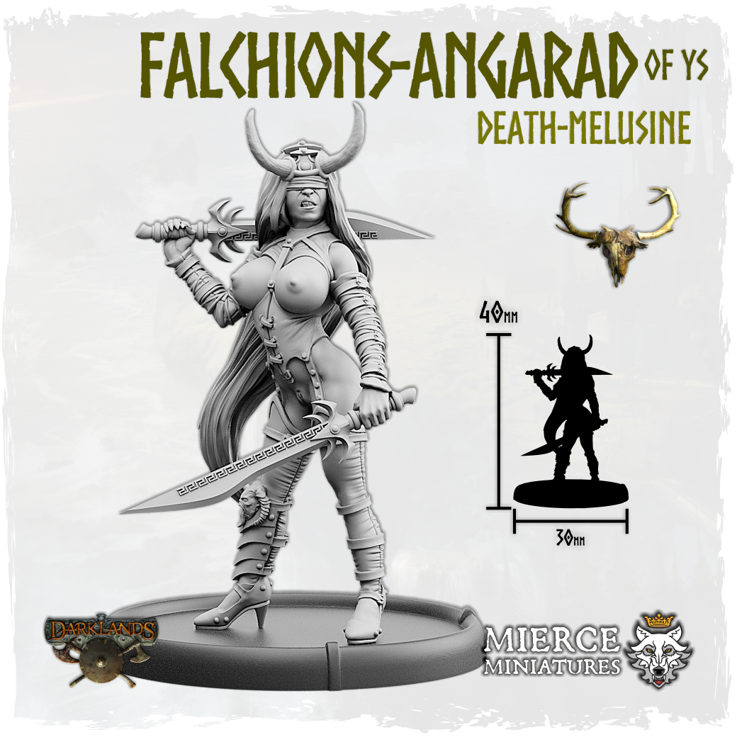 Falchions-Angharad of Ys, Death-Melusine