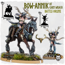 Bow-Annik of Carn Wrach, Battle-Drune on Foot and on Margh