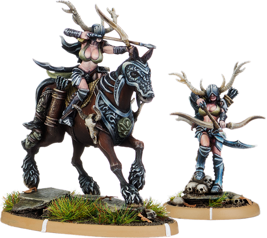 Bow-Annik of Carn Wrach, Battle-Drune on Foot and on Margh